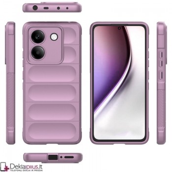 Magic Shield guminis dėklas su kameros apsauga - violetinis (Xiaomi Poco M7 Pro 5G) Magic Shield guminis dėklas su kameros apsauga - violetinis (Xiaomi Poco M7 Pro 5G)